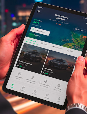 Travel agency partner using the Valetra platform
