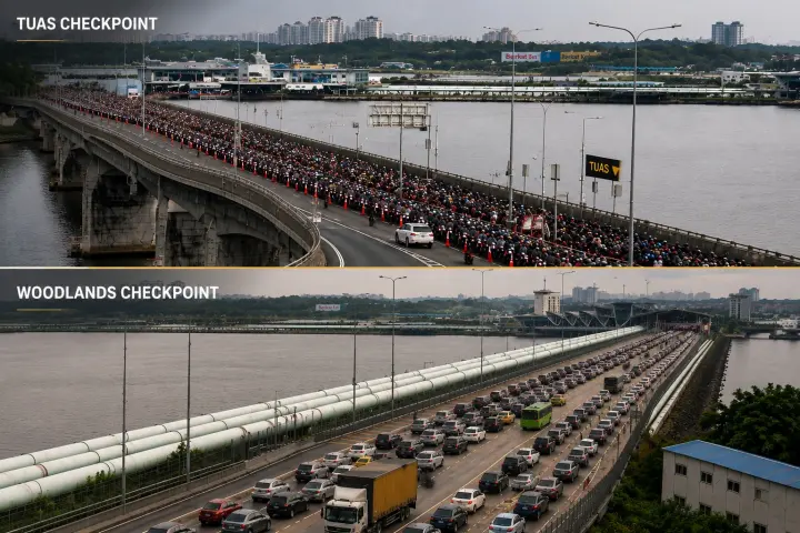 Johor Bahru to Singapore checkpoint and immigration guide