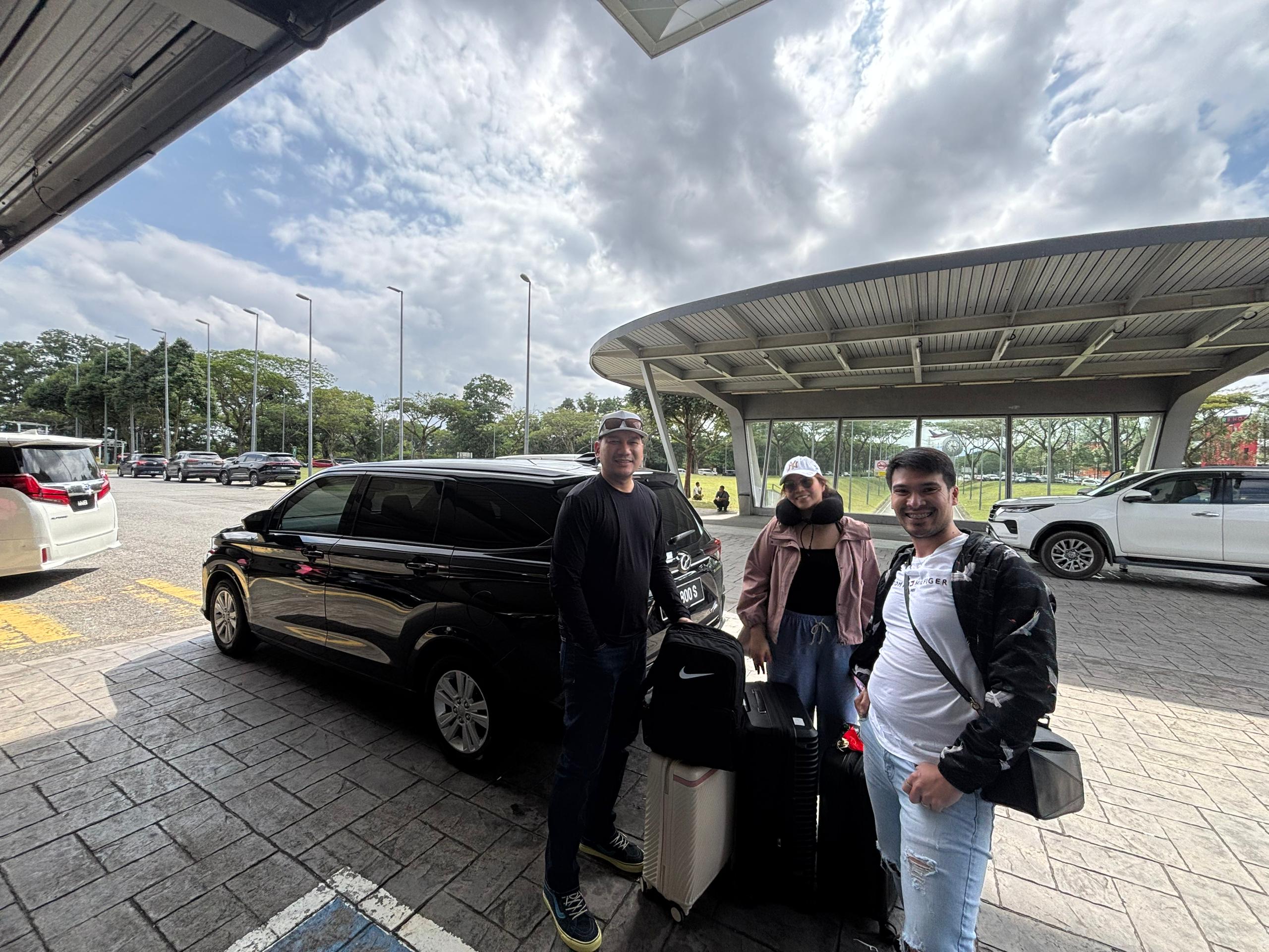 Senai Airport pickup for private transfer to Desaru Coast